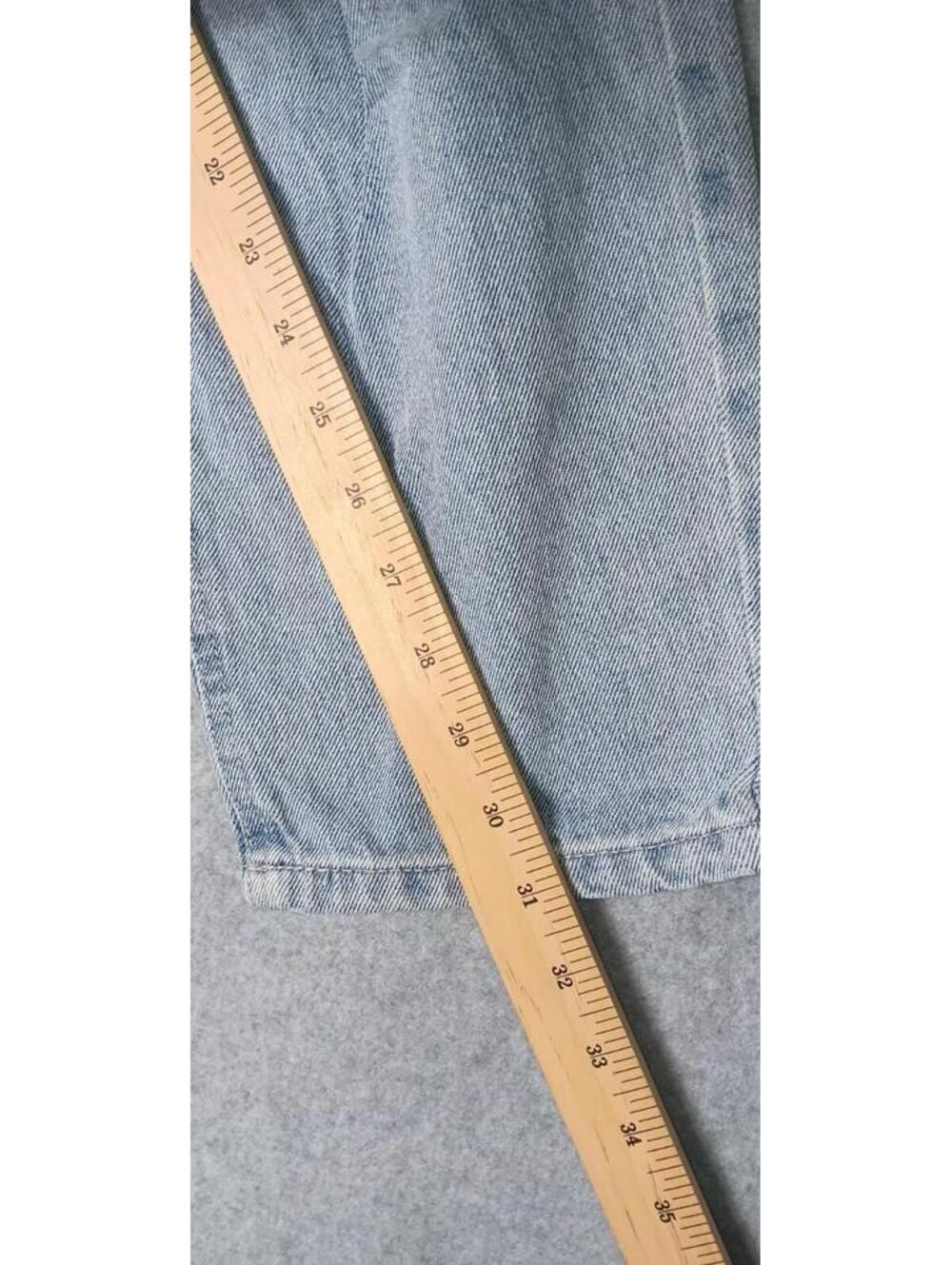 NWT! Kancan Distressed Jeans Womens Size 5/26 Light Blue 5 Pocket - Picture 6 of 13